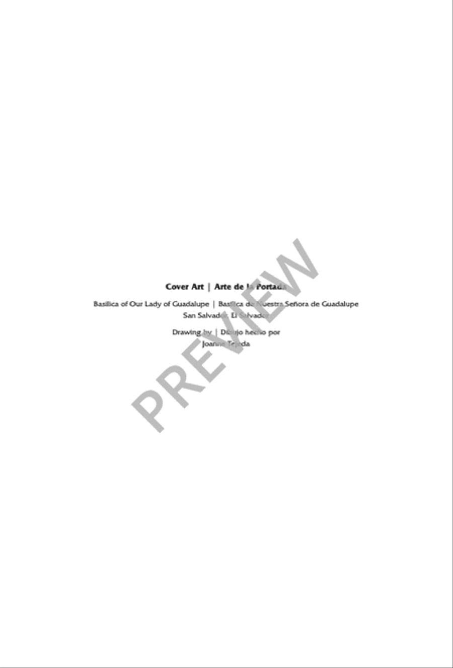 Mass of the Sun of Justice / Misa Sol de Justicia 4-Part scores gallery preview page 4