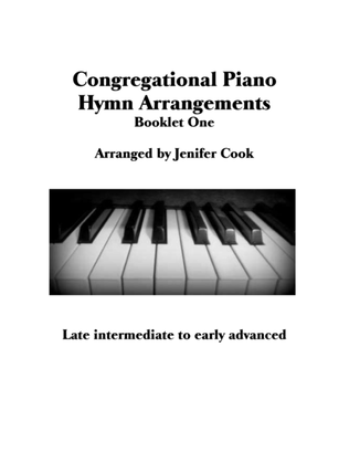 Book cover for Congregational Piano Hymn Arrangements Booklet One