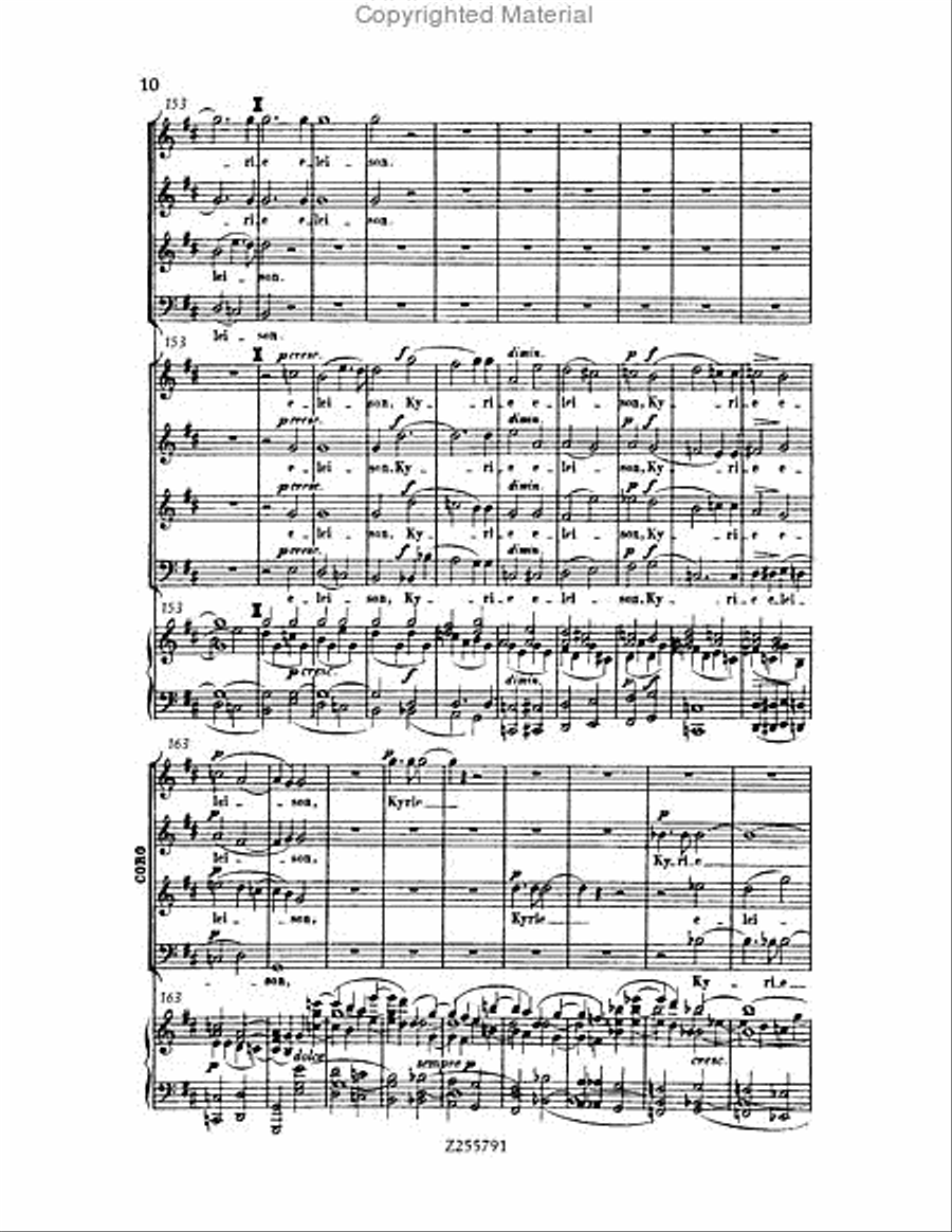 Missa Solemnis, Op.123 Choir scores gallery preview page 10