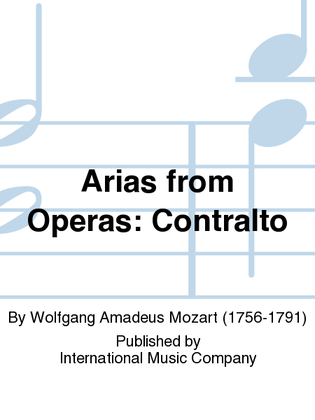 Contralto. 7 Arias