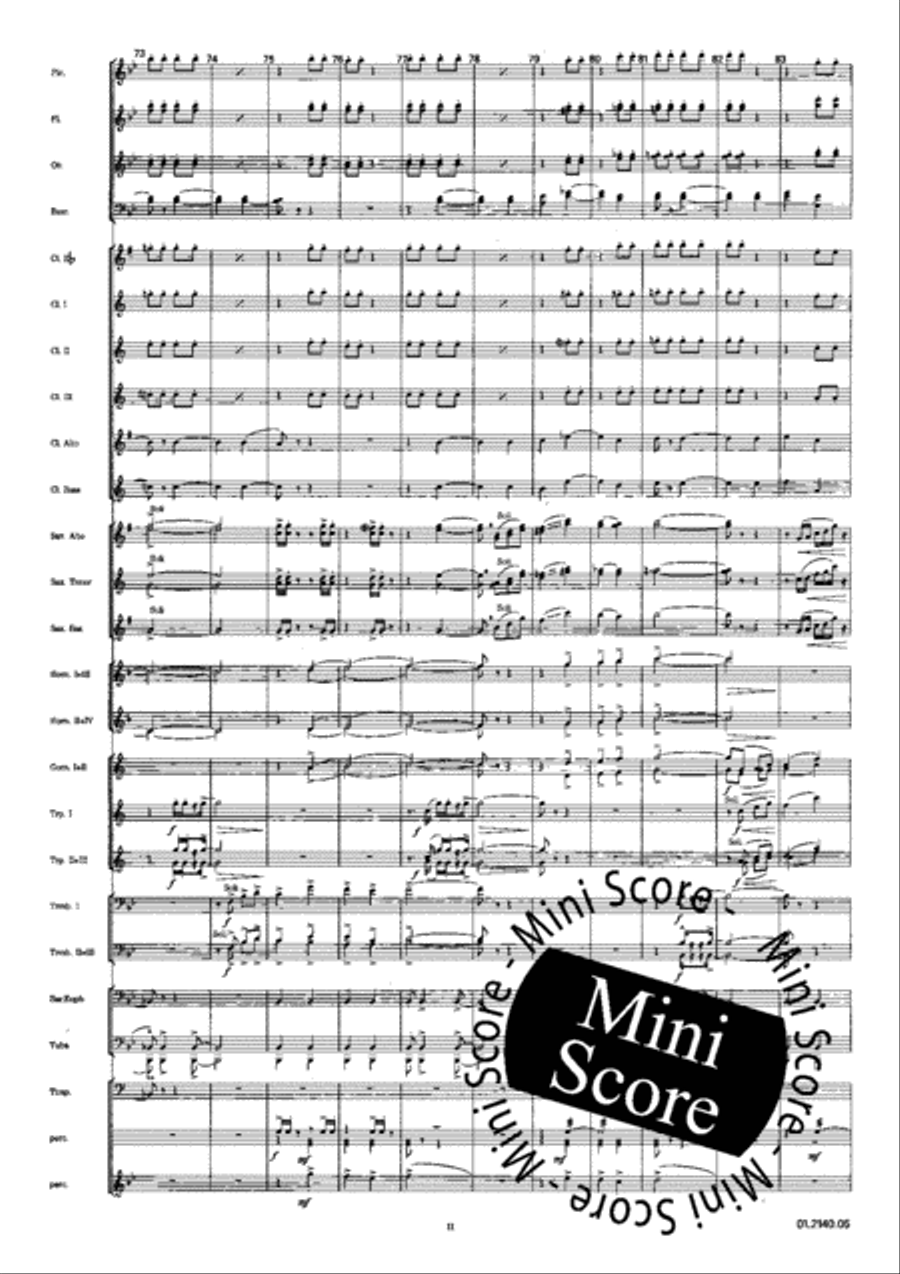 European Opening European Opening Concert Band scores gallery preview page 17