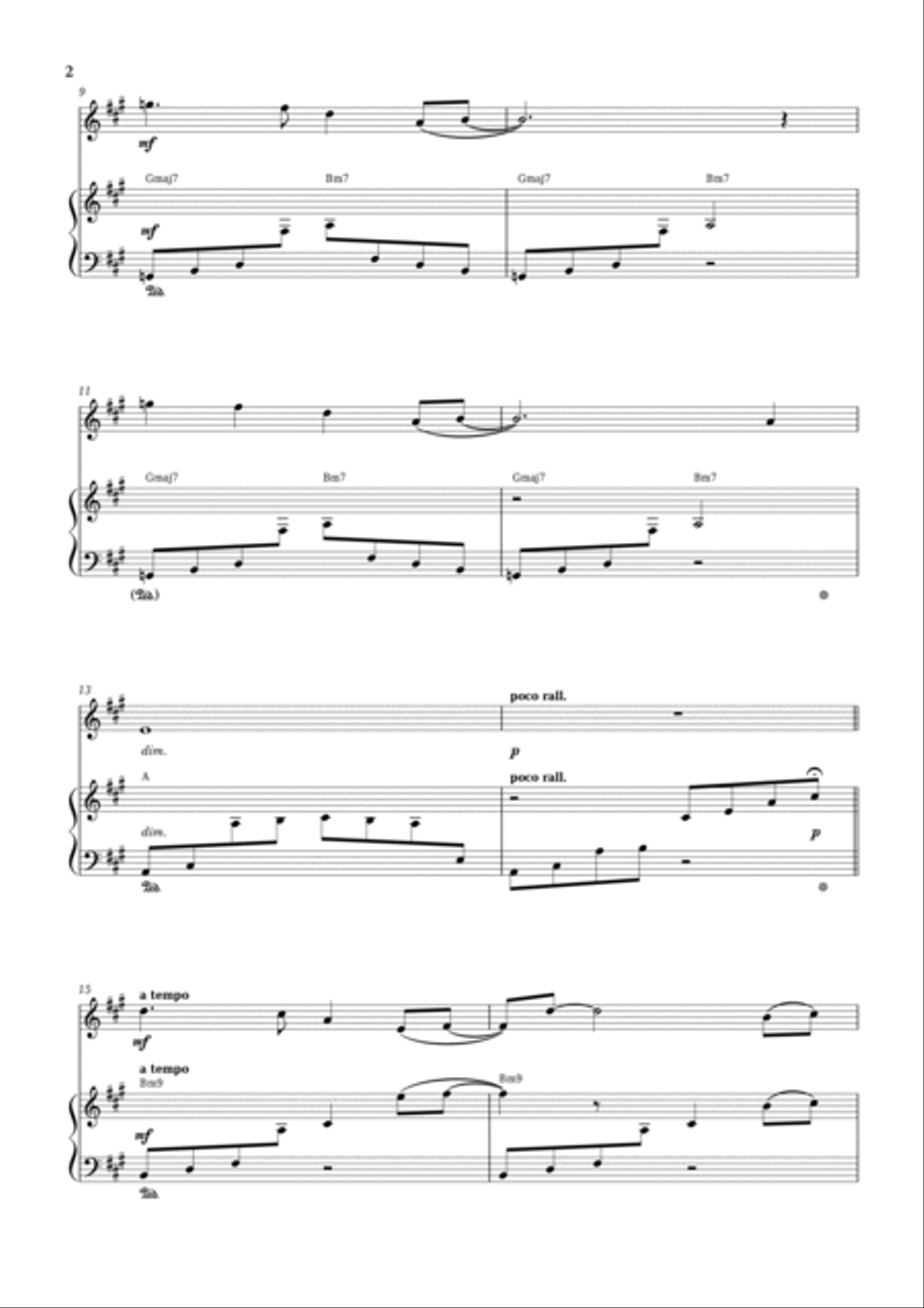 Wet Hands Violin Solo scores gallery preview page 2