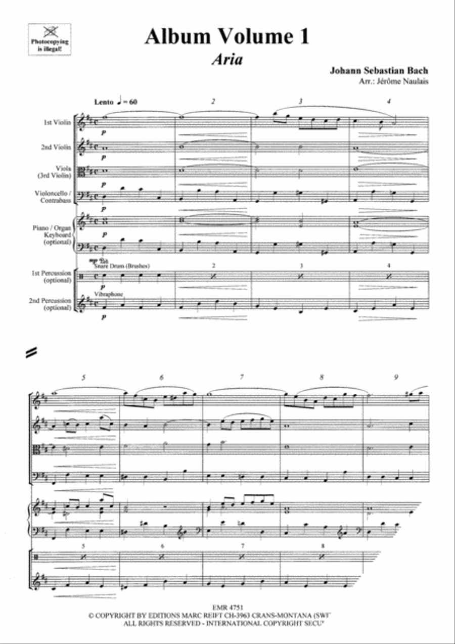 Album Volume 1 String Orchestra scores gallery preview page 3