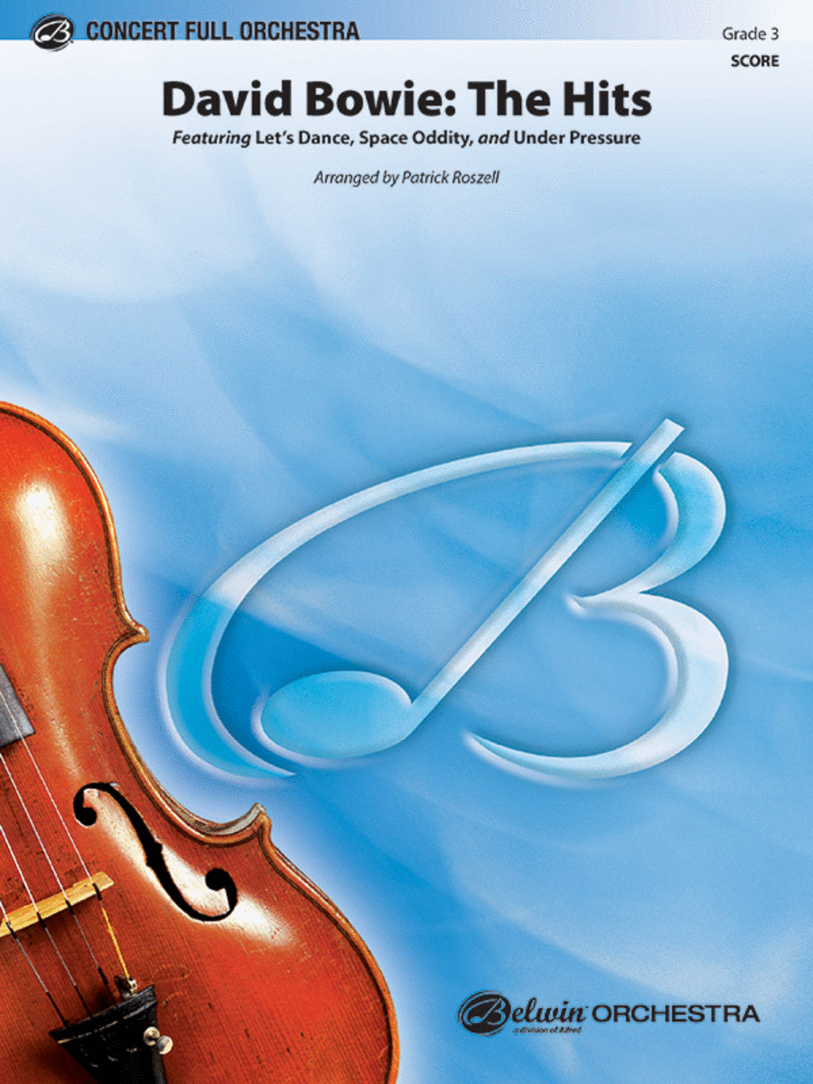 David Bowie -- The Hits Full Orchestra scores gallery preview page 1