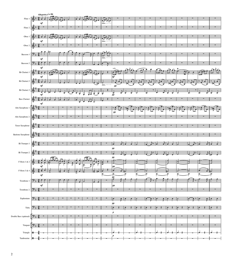 The Tsar's Bride: Chorus and Dance Choir scores gallery preview page 2