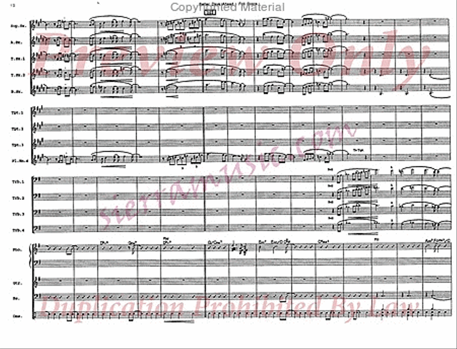 Better Days Ahead Big Band scores gallery preview page 11