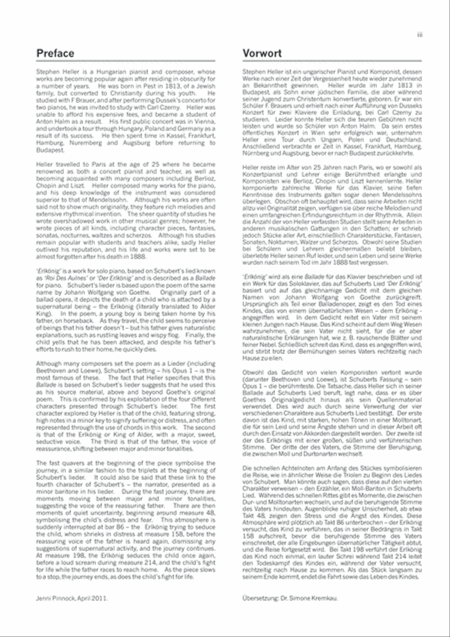 Erlkonig, Opus 34 Piano Solo scores gallery preview page 5