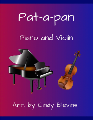Book cover for Pat-a-pan, for Piano and Violin