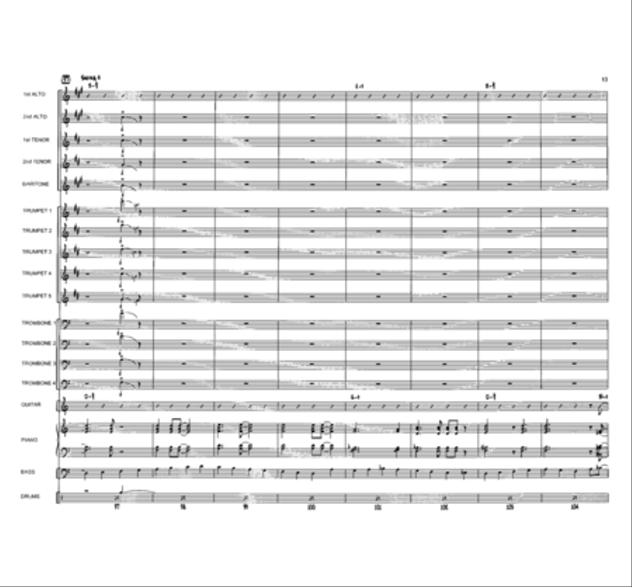 Northern Encounter Jazz Ensemble scores gallery preview page 14