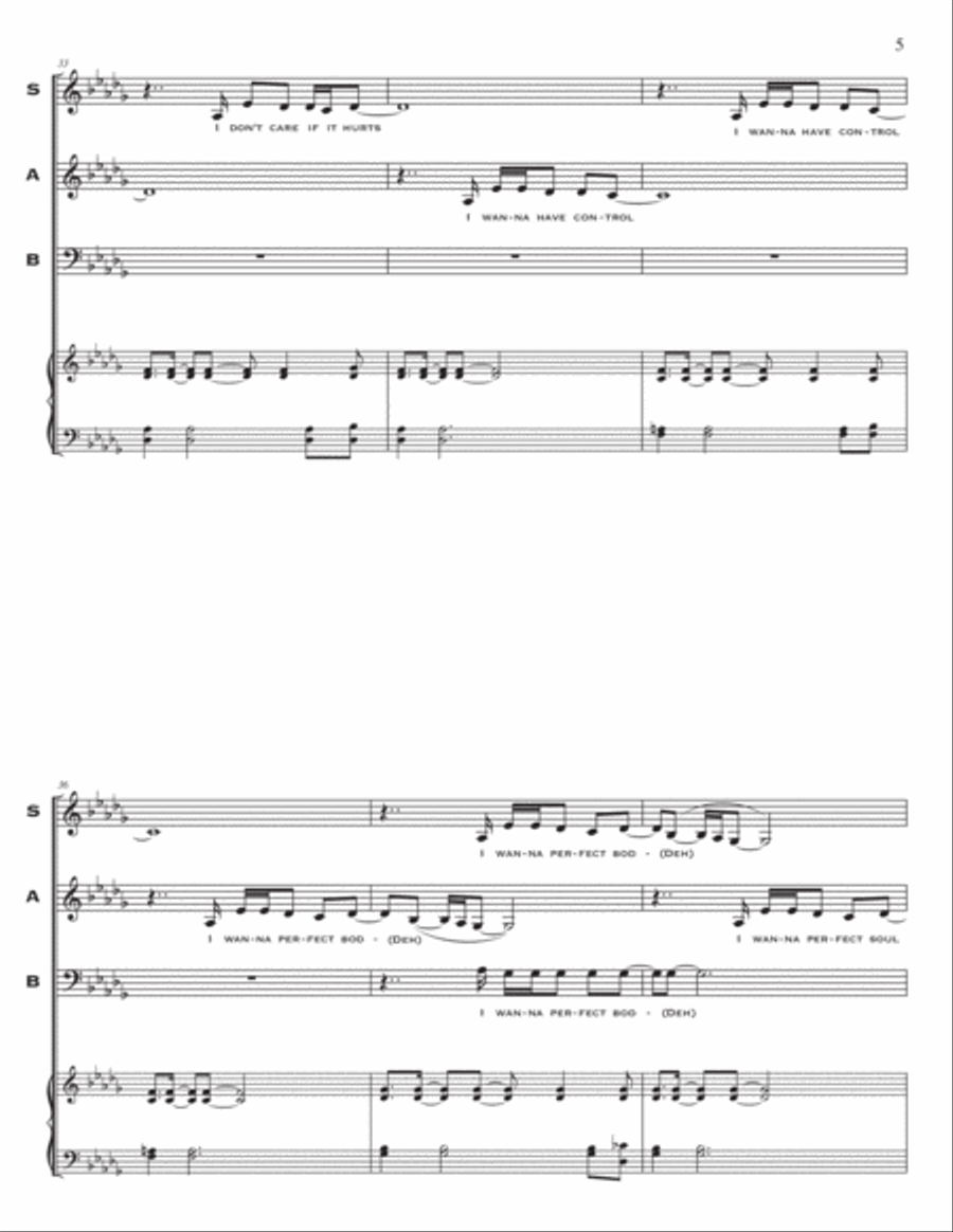 Creep 3-Part scores gallery preview page 6