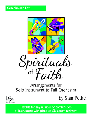 Book cover for Spirituals of Faith - Cello/Double Bass