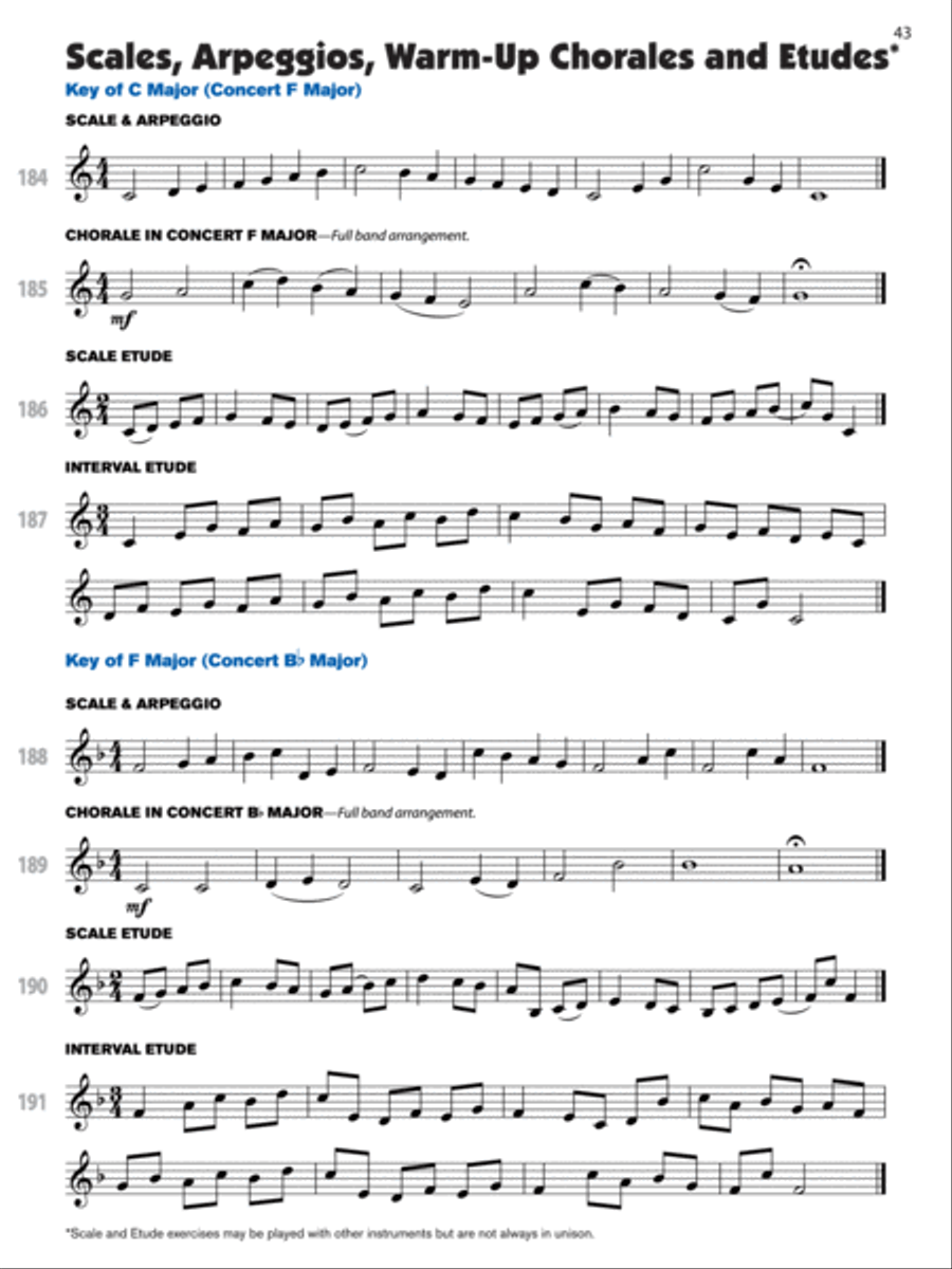 Sound Innovations for Concert Band, Book 1 Concert Band Methods scores gallery preview page 4
