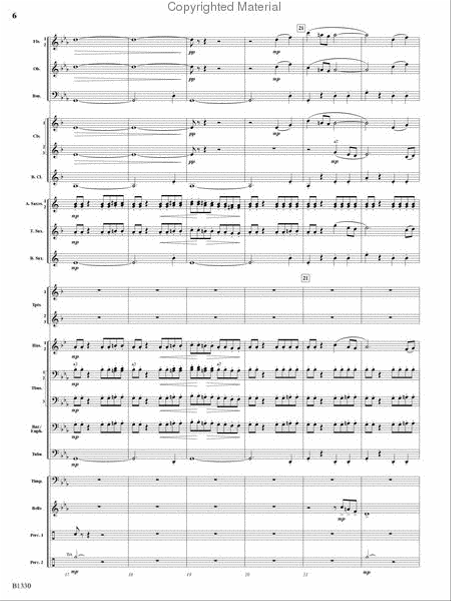 Raiders of the High Seas Concert Band scores gallery preview page 5