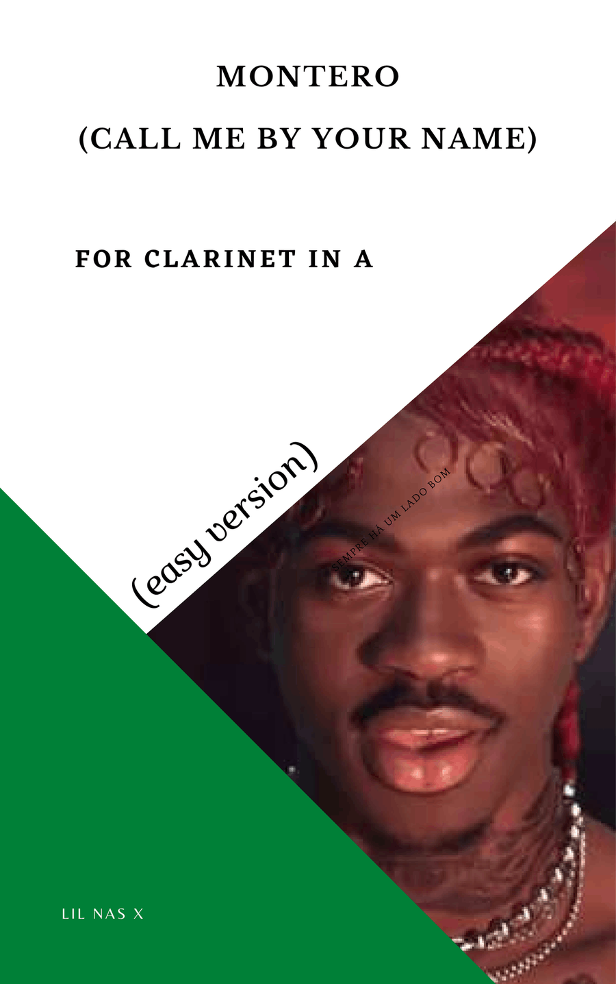 Montero A Clarinet scores gallery preview page 1