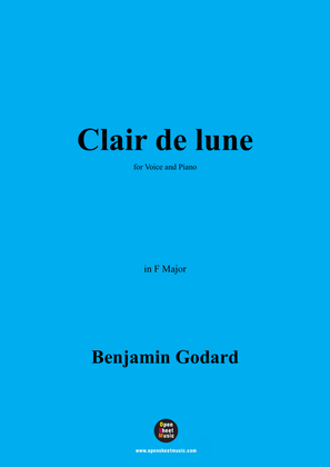 B. Godard-Clair de lune,in F Major