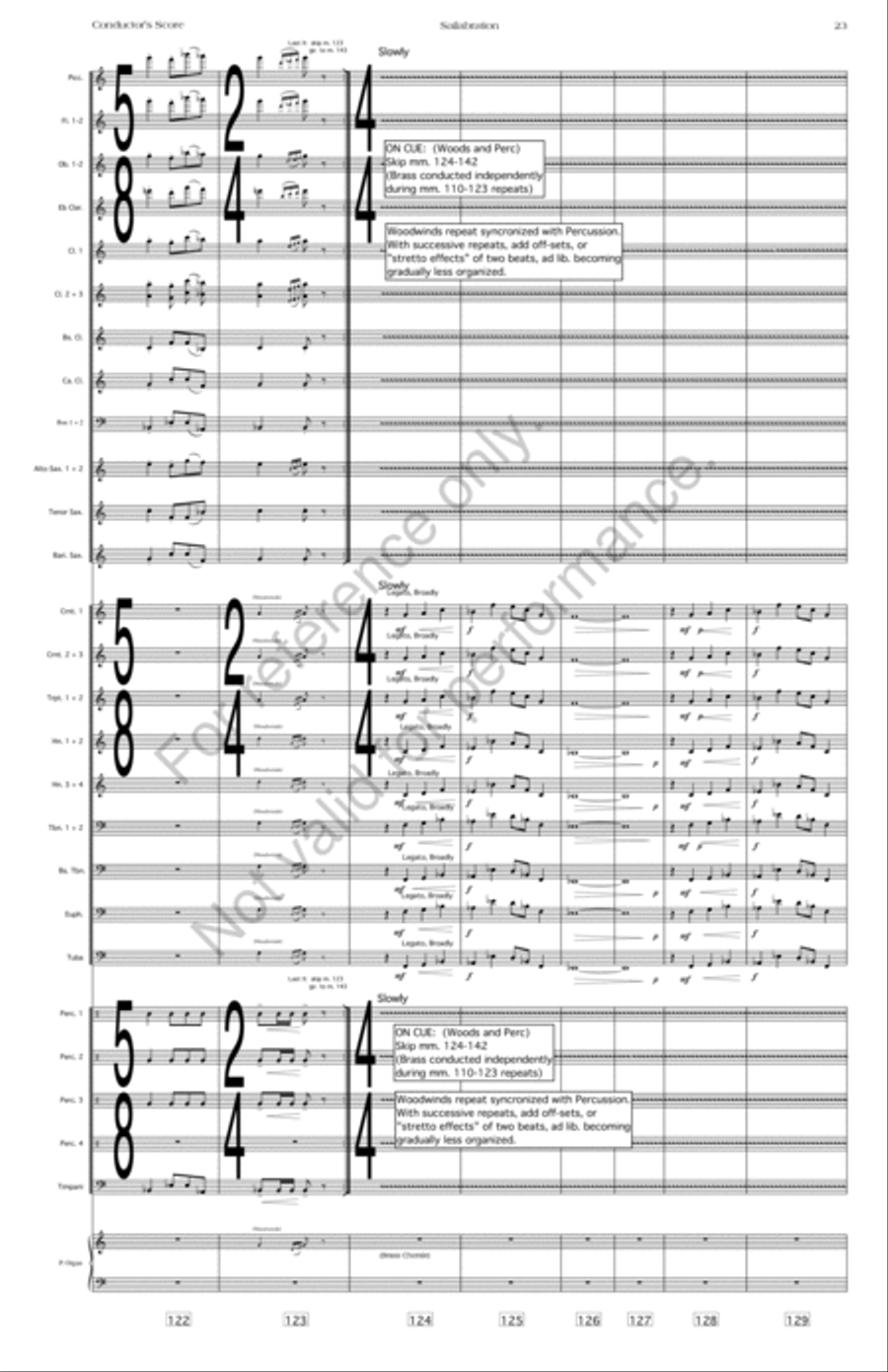 Sailabration Sailabration Concert Band scores gallery preview page 26