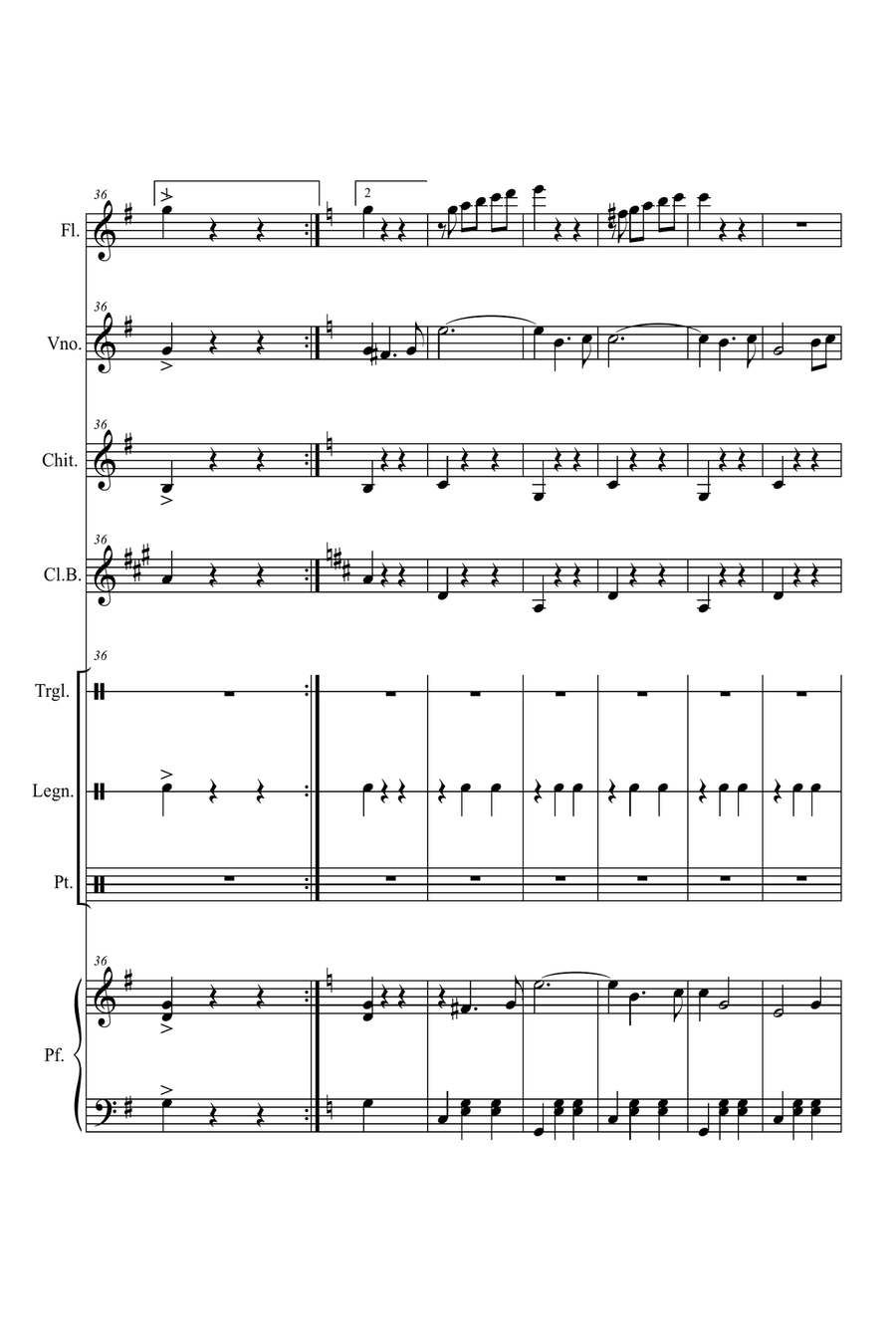 Wiener Blut (Sangue Viennese) Large Ensemble scores gallery preview page 6