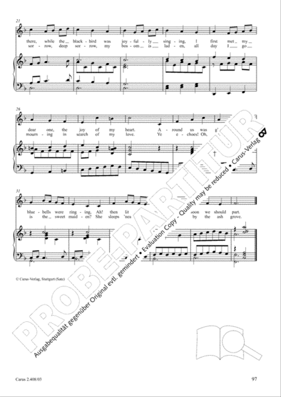 Love songs. Collection for voice & piano. 80 arrangements for weddings and celebrations Voice scores gallery preview page 72