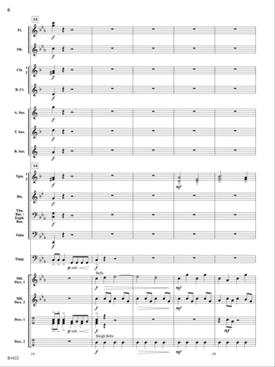 Whirling Novas: Score Concert Band scores gallery preview page 6