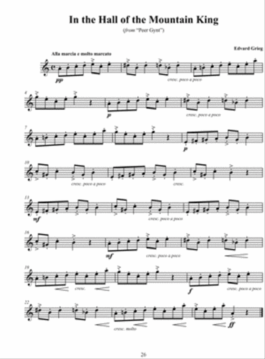 Classical Repertoire for Trumpet, Volume 2 Bugle scores gallery preview page 2