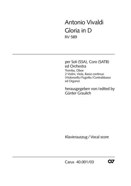 Gloria in D image number null