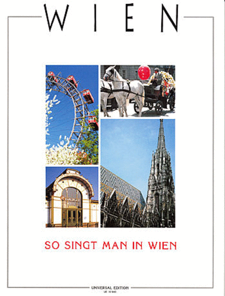 So Singt Man in Wien, Voice/Pf