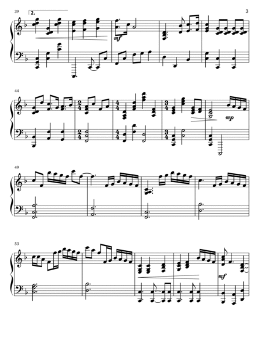 I Still Have Faith In You Piano Solo scores gallery preview page 3