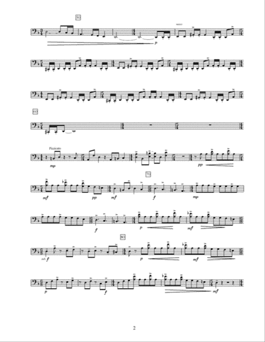 Sync (Cello Part Only) Small Ensemble scores gallery preview page 2