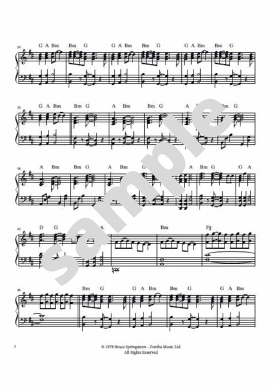 Because The Night Harp scores gallery preview page 3