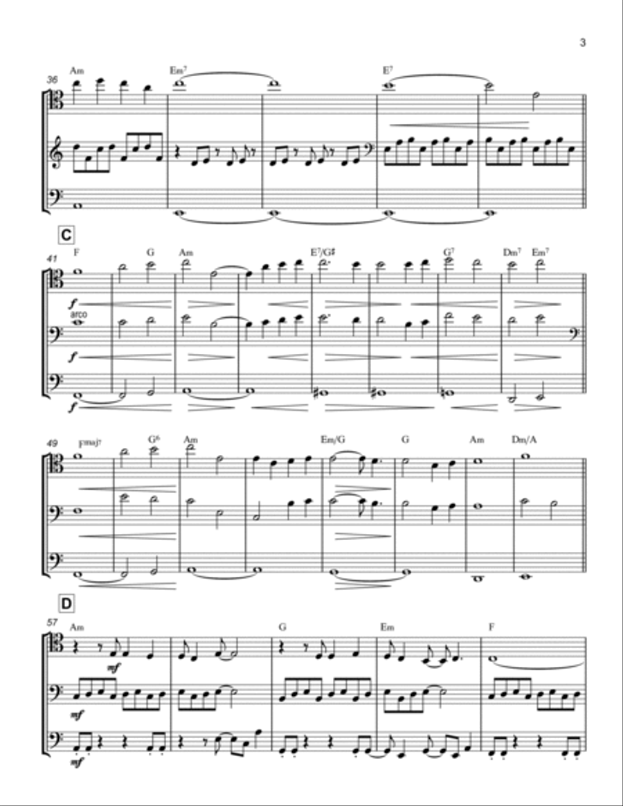 Rise Rise Cello Solo scores gallery preview page 3