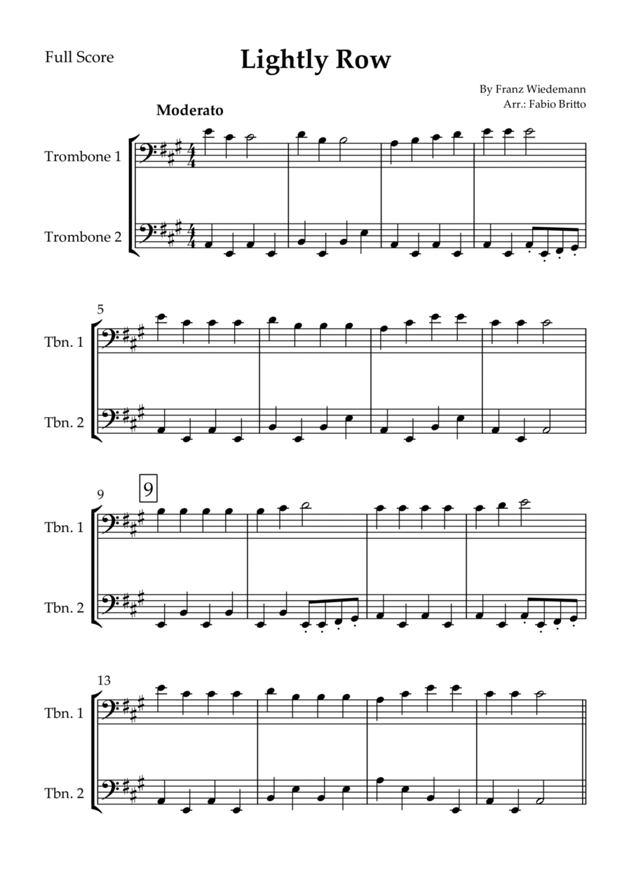 Trombone duo on sale