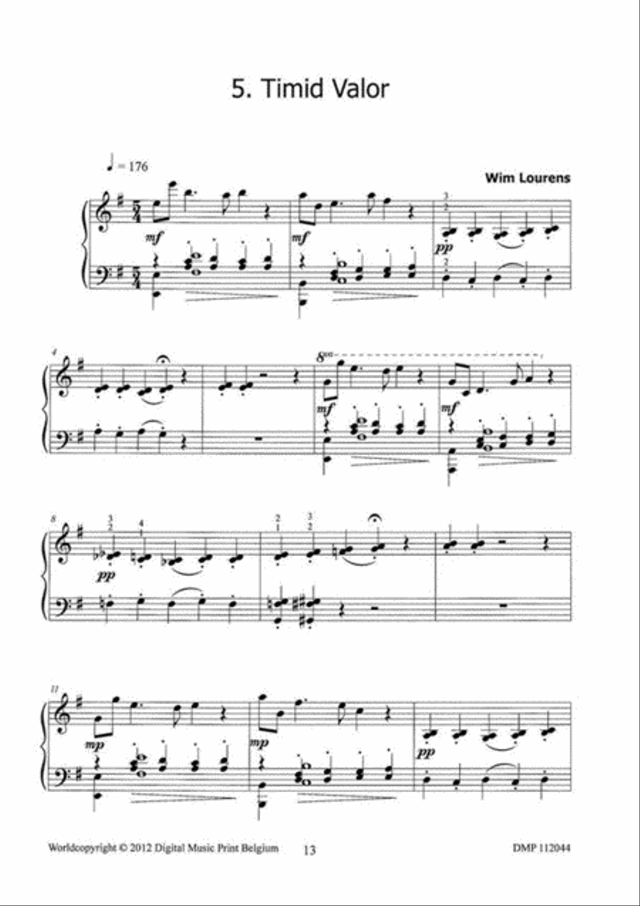 Elements Piano Solo scores gallery preview page 6