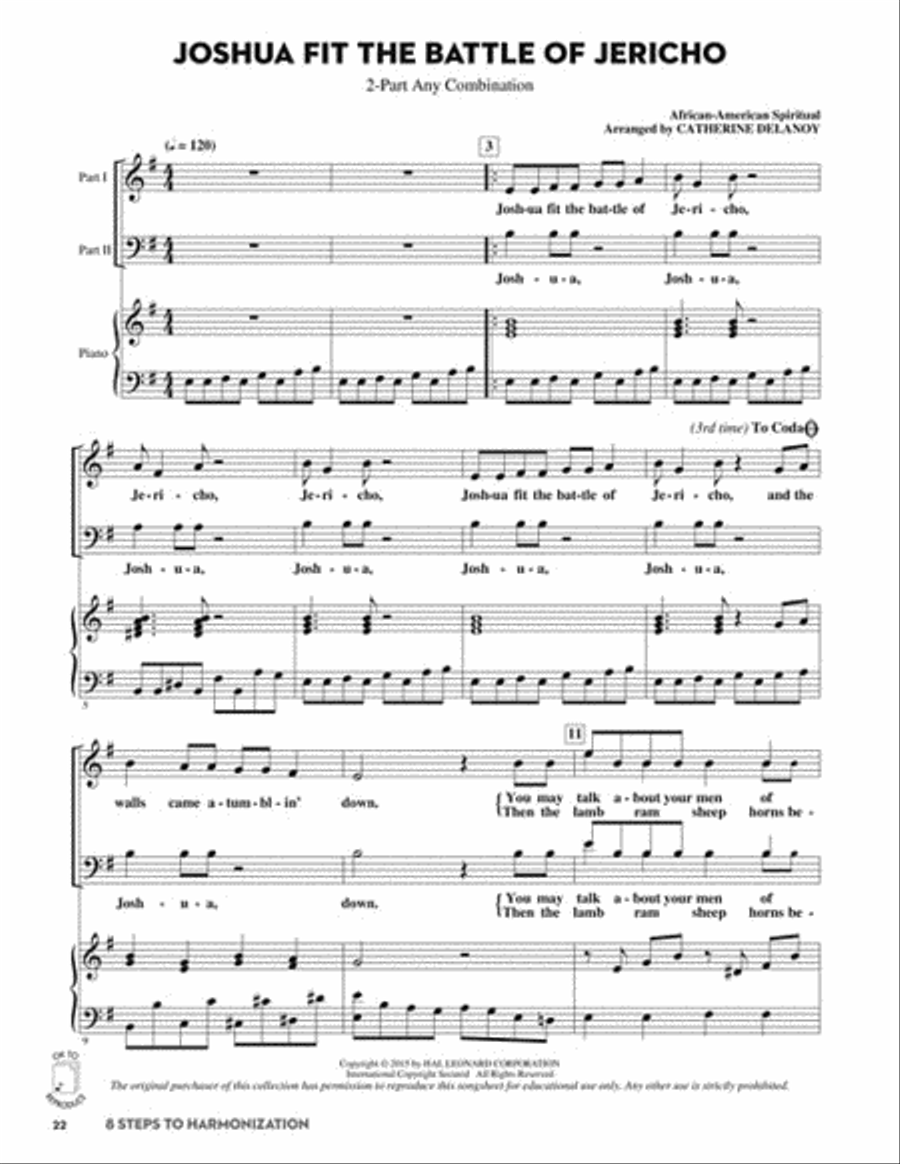 8 Steps to Harmonization Choir scores gallery preview page 4