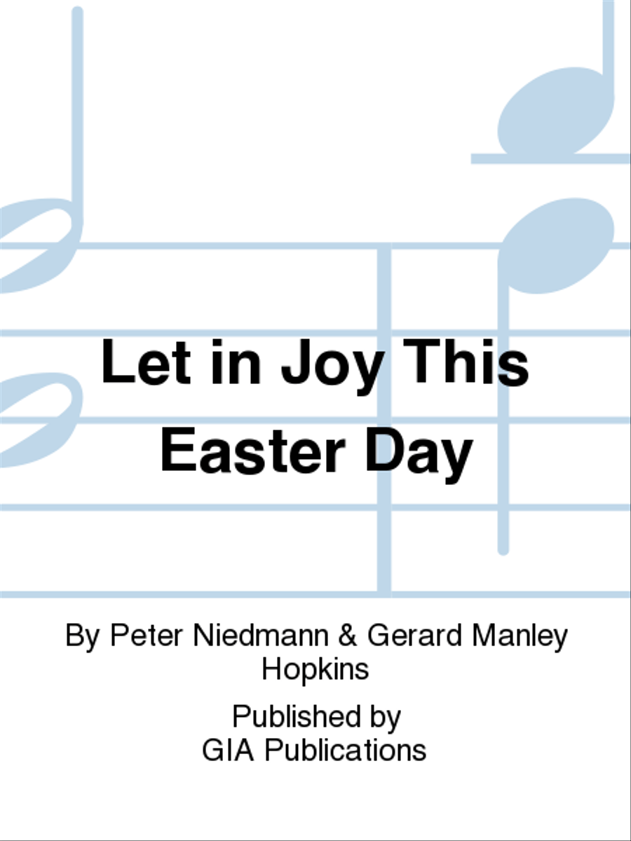 Let in Joy This Easter Day 4-Part scores gallery preview page 1