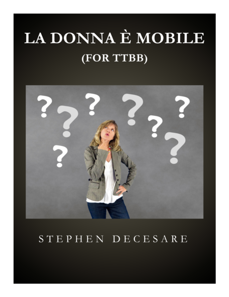 La Donna È Mobile (for TTBB) image number null