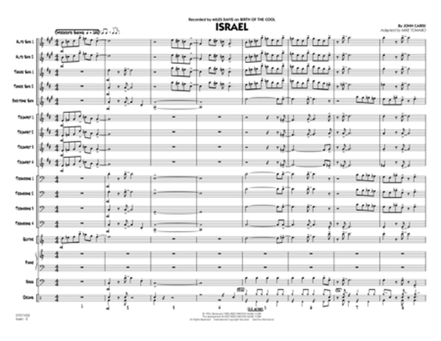 Israel - Conductor Score (Full Score)