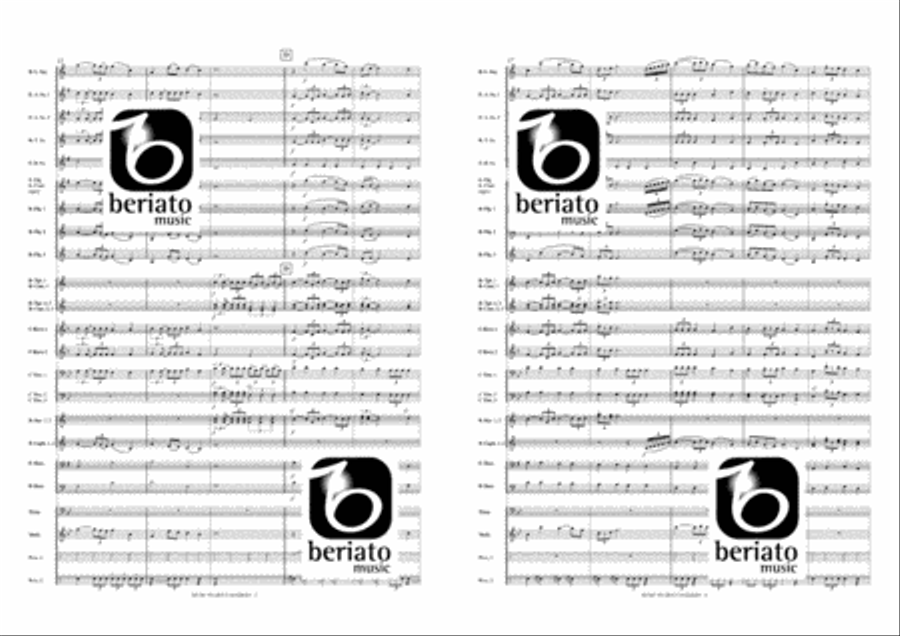 A Christmas Suite Fanfare Band scores gallery preview page 5