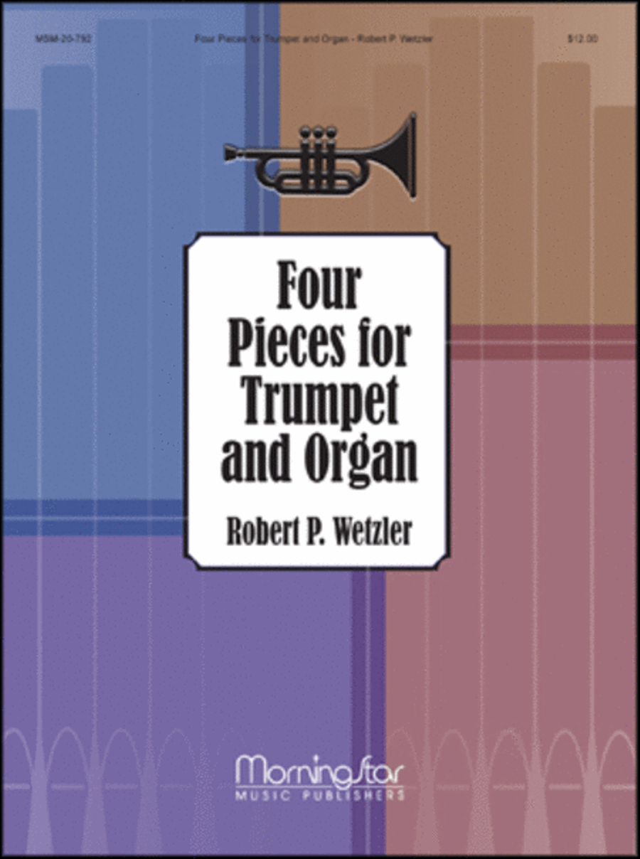 Four Pieces for Trumpet and Organ Trumpet scores gallery preview page 1