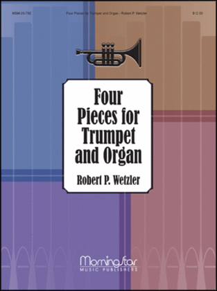 Book cover for Four Pieces for Trumpet and Organ