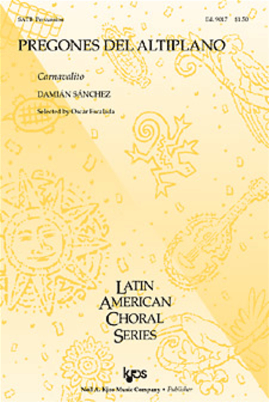 Pregones Del Altiplano Pregones Del Altiplano 4-Part scores gallery preview page 1