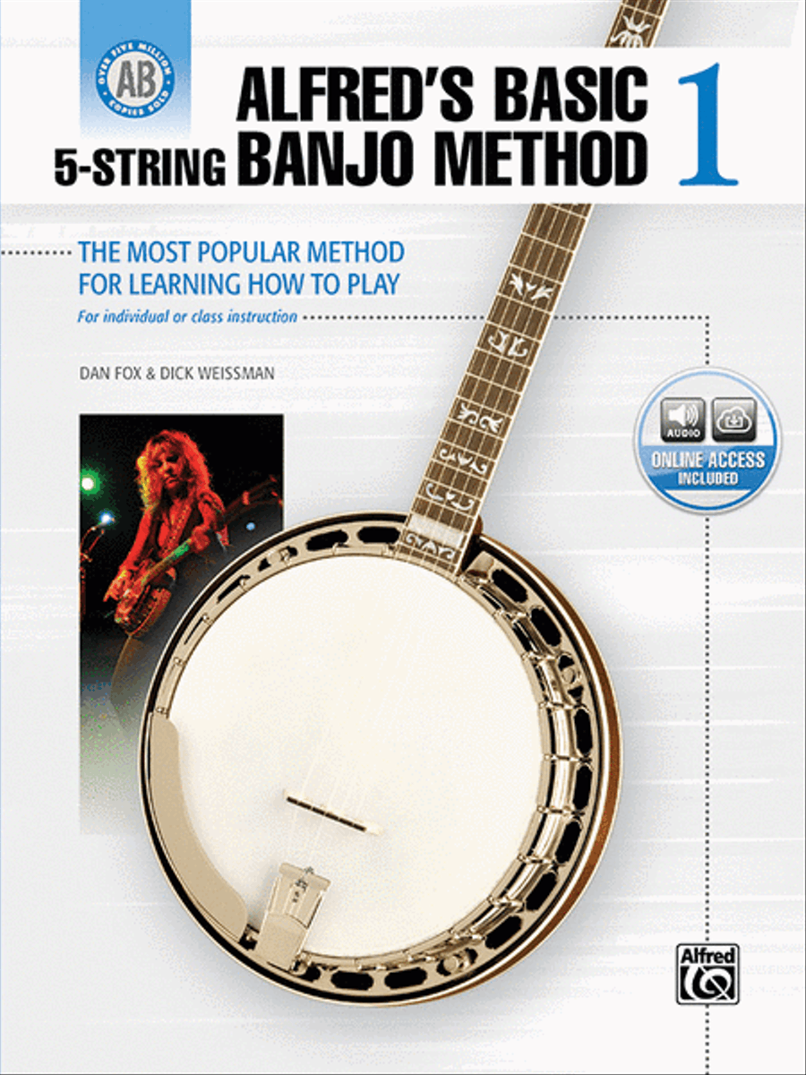 Alfred's Basic 5-String Banjo Method 5-String Banjo scores gallery preview page 1