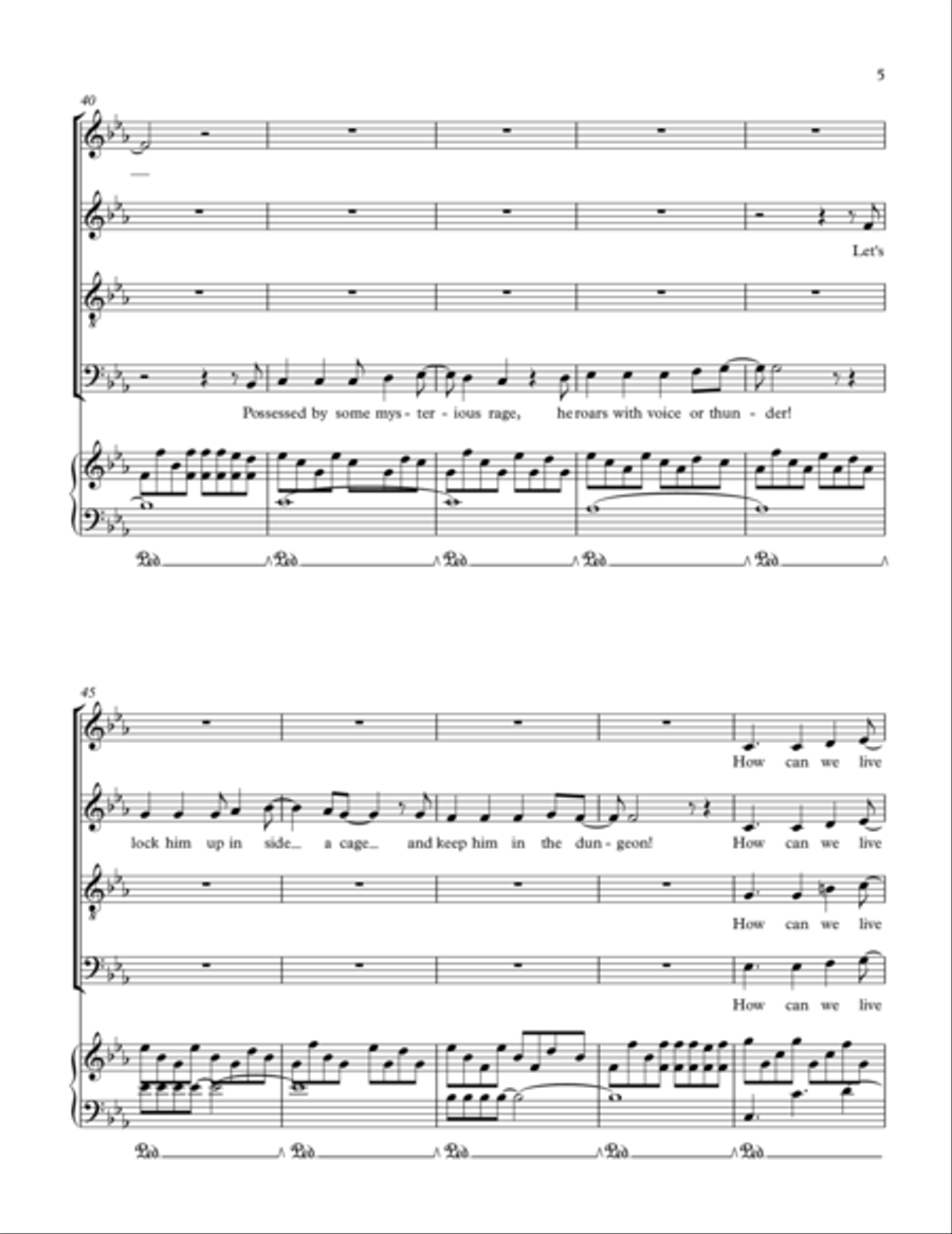The Beast The Beast Voice scores gallery preview page 5