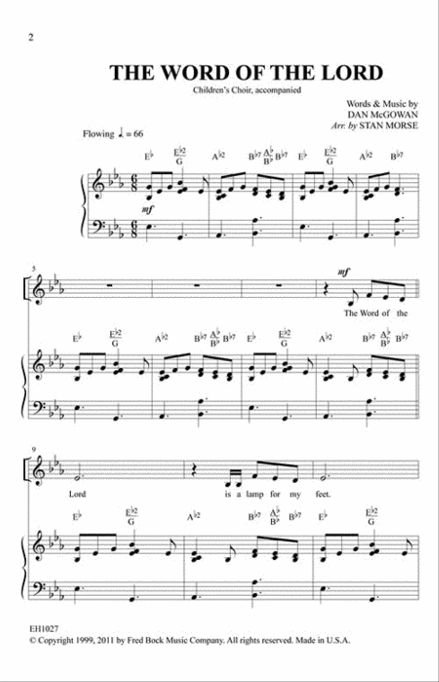The Word of the Lord Choir scores gallery preview page 2