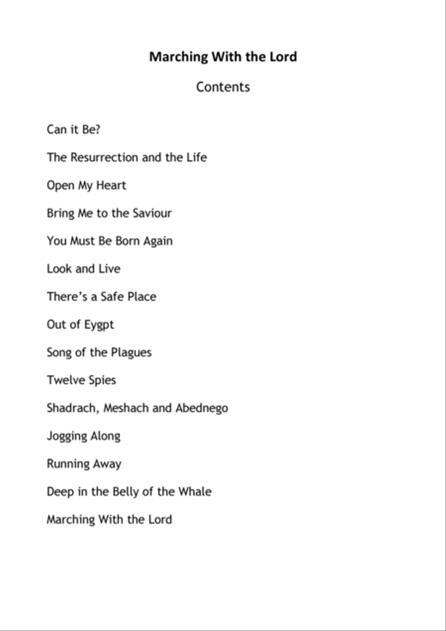 Marching with the Lord Voice scores gallery preview page 2
