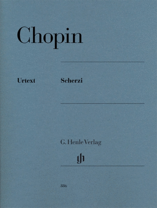 Book cover for Chopin - Scherzos For Piano Urtext