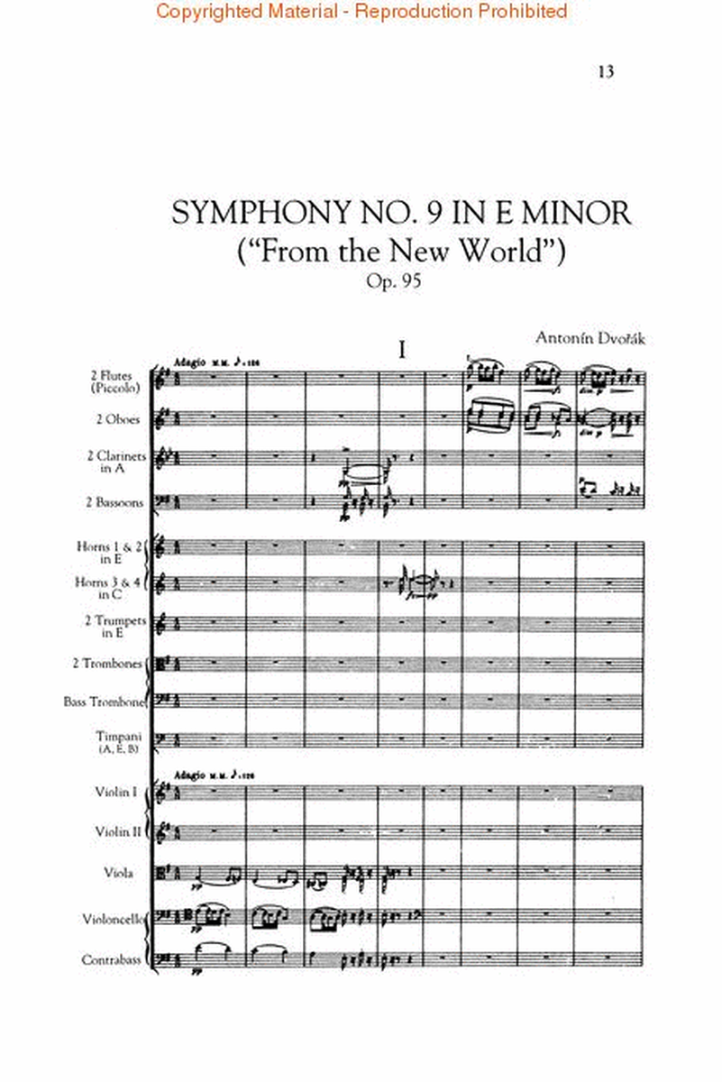 Dvorak- Symphony No. 9 in E Minor (From the New World)