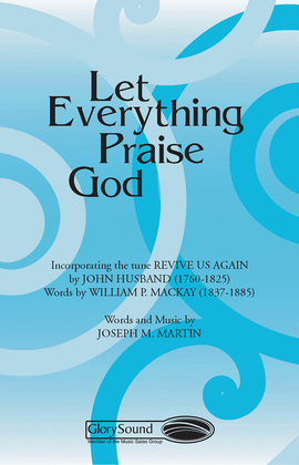 Book cover for Let Everything Praise God