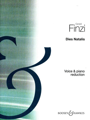 Book cover for Dies Natalis, Op. 8