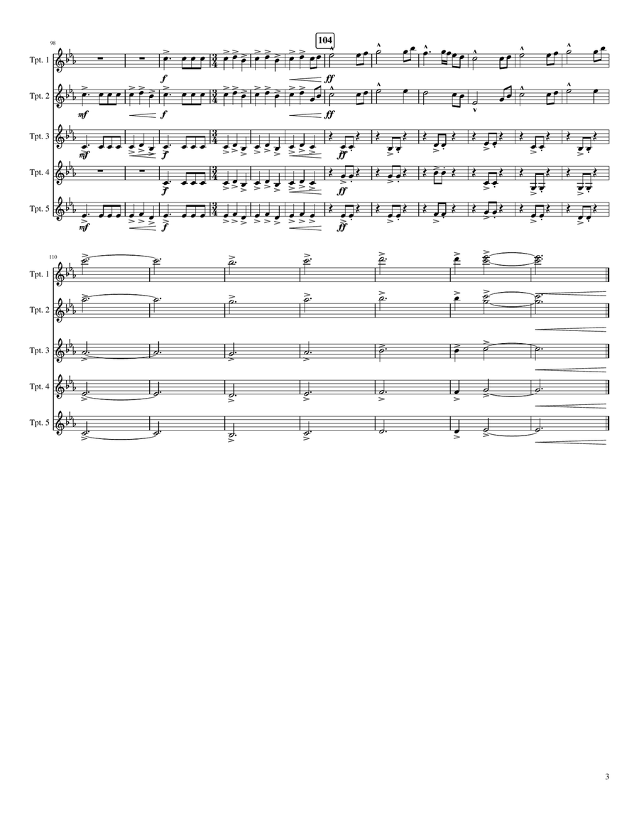 Elder Scrolls: Oblivion Small Ensemble scores gallery preview page 3
