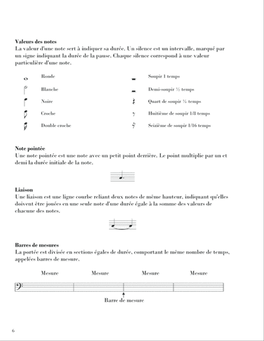 La Guitare Basse Classique Bass Guitar scores gallery preview page 6